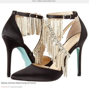 Blue by Betsey Johnson Maze Pump La France - 9M